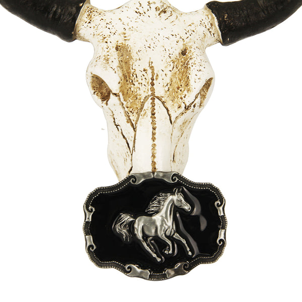 TOPACC Horse Western Cowboy Rodeo Running Belt Buckle