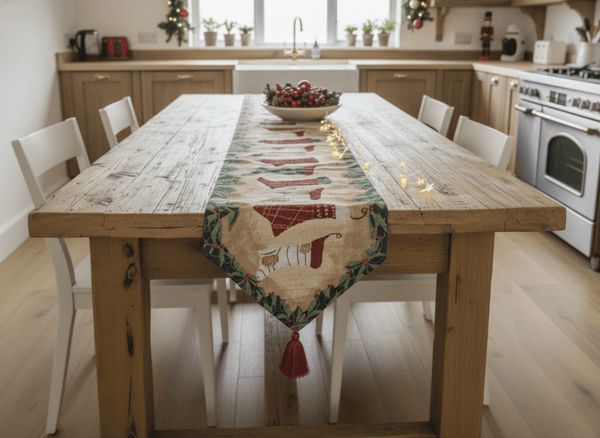Tache Hang My Stockings By the Fireplace Table Runners (12910)