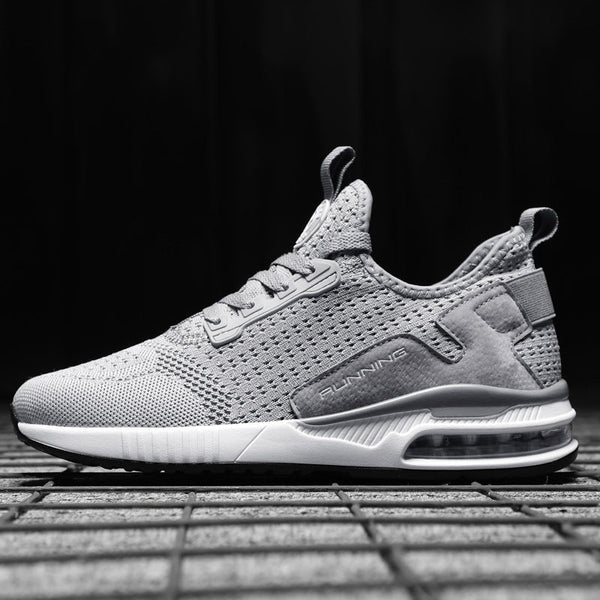 Womens Light Weight Running Sneakers Air Sole Breathable High Quality Sport Women Mesh Running Casual Slip On Flats Comfortable Walking Air Cushion Sneakers