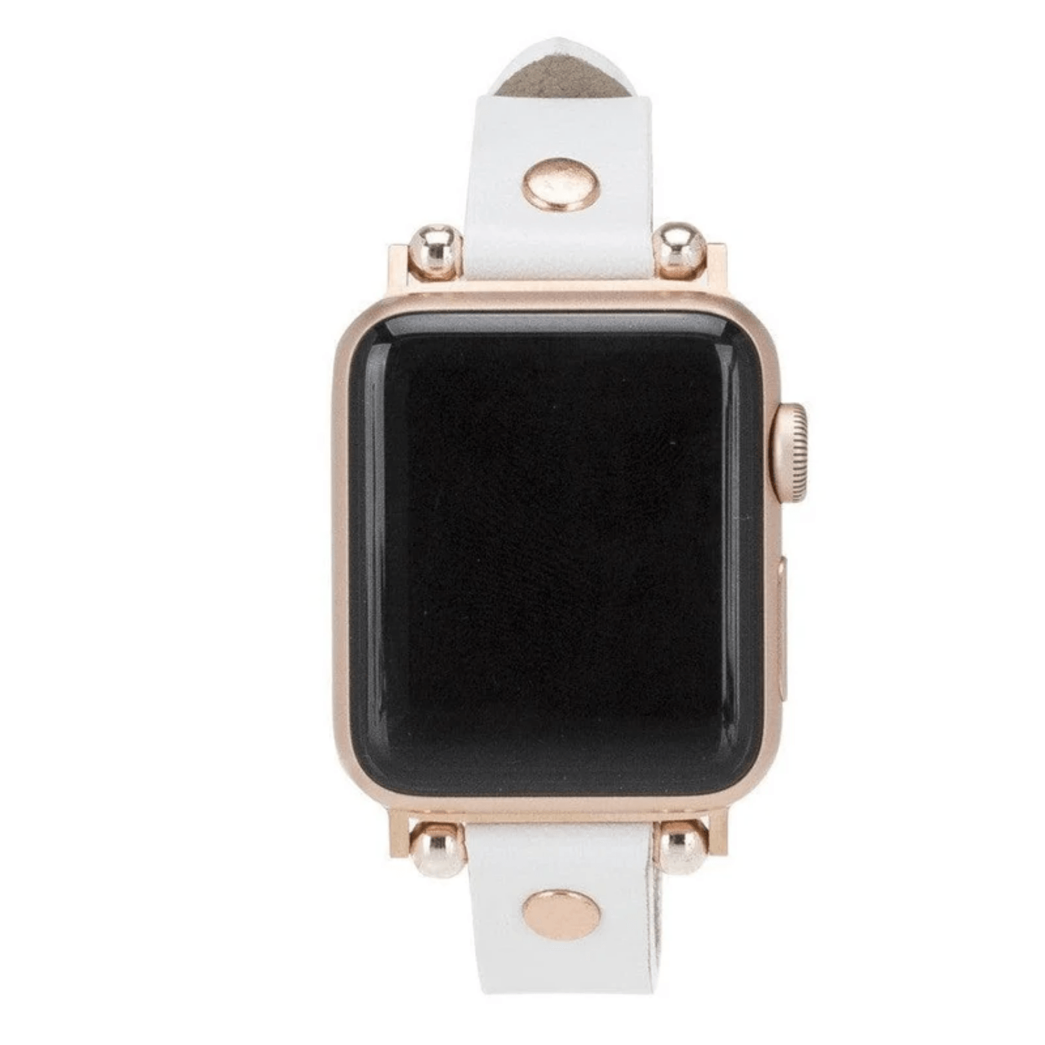 Apple Watch White Leather Strap - Detroit