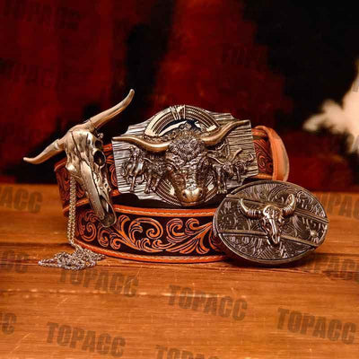 Highland cattle set