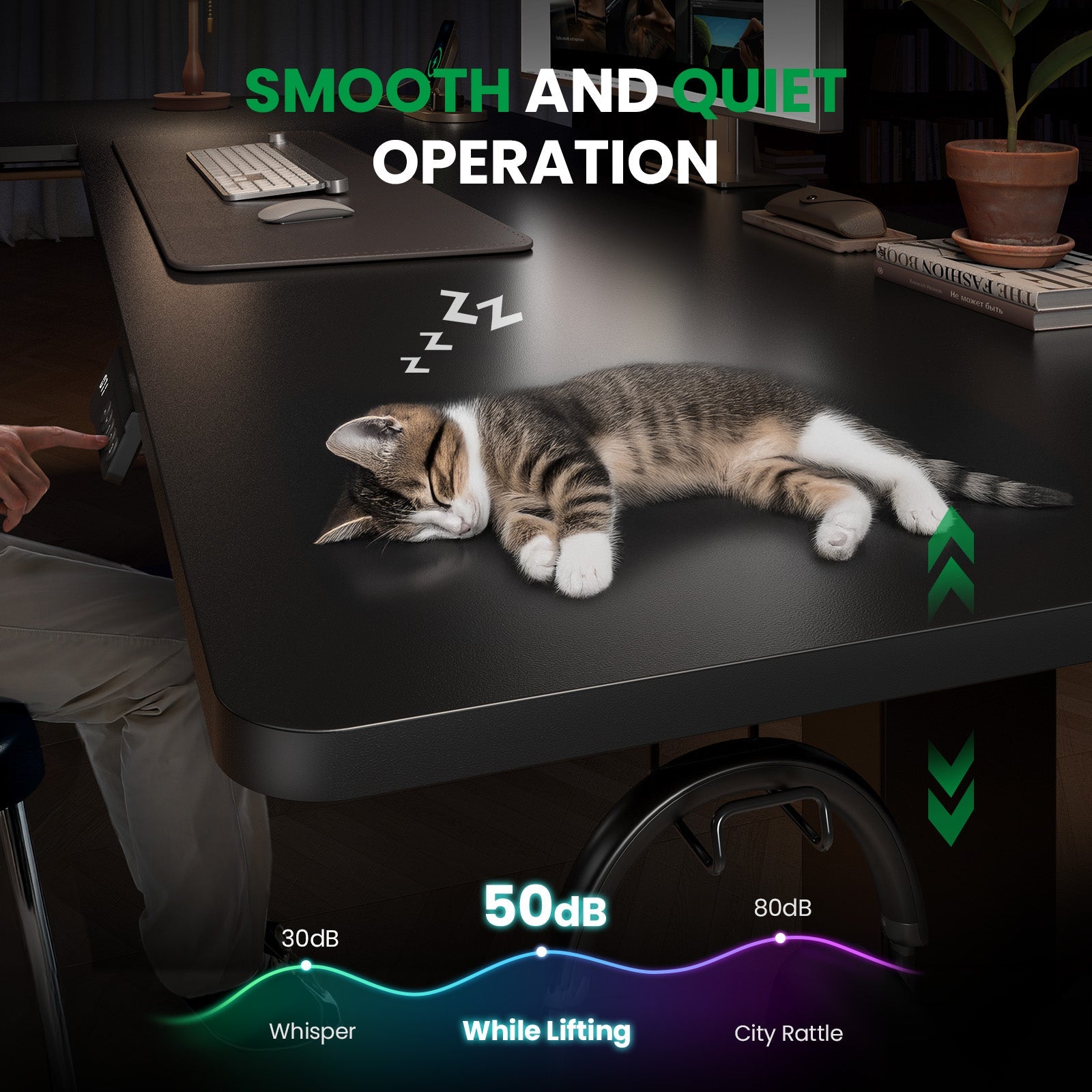 OdinLake S4 Home Office  L Shaped Standing Desk(75