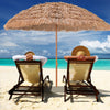 8 Feet Patio Thatched Tiki Umbrella Hawaiian Hula Beach Umbrella
