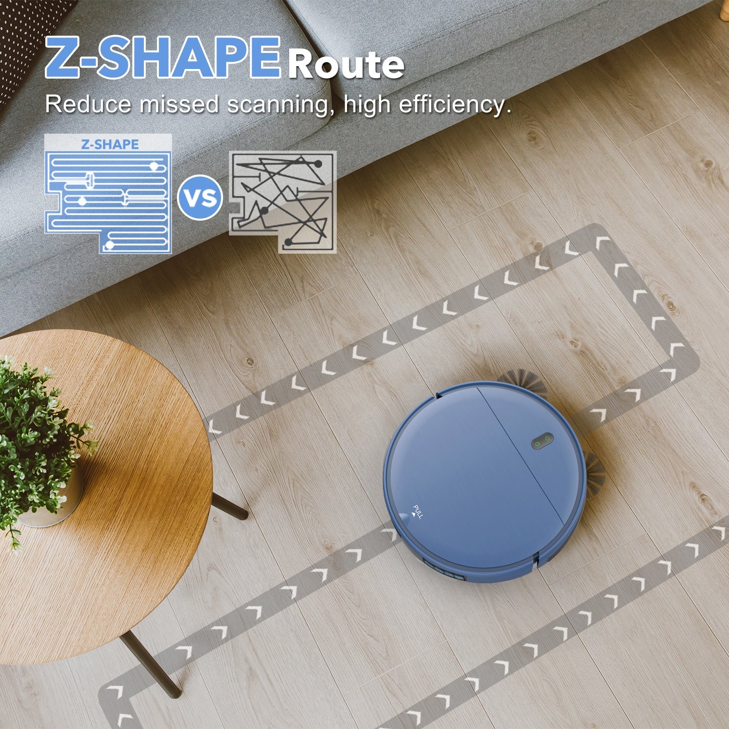 Smart 3-in-1 Robot Vacuum Cleaner (BR151)
