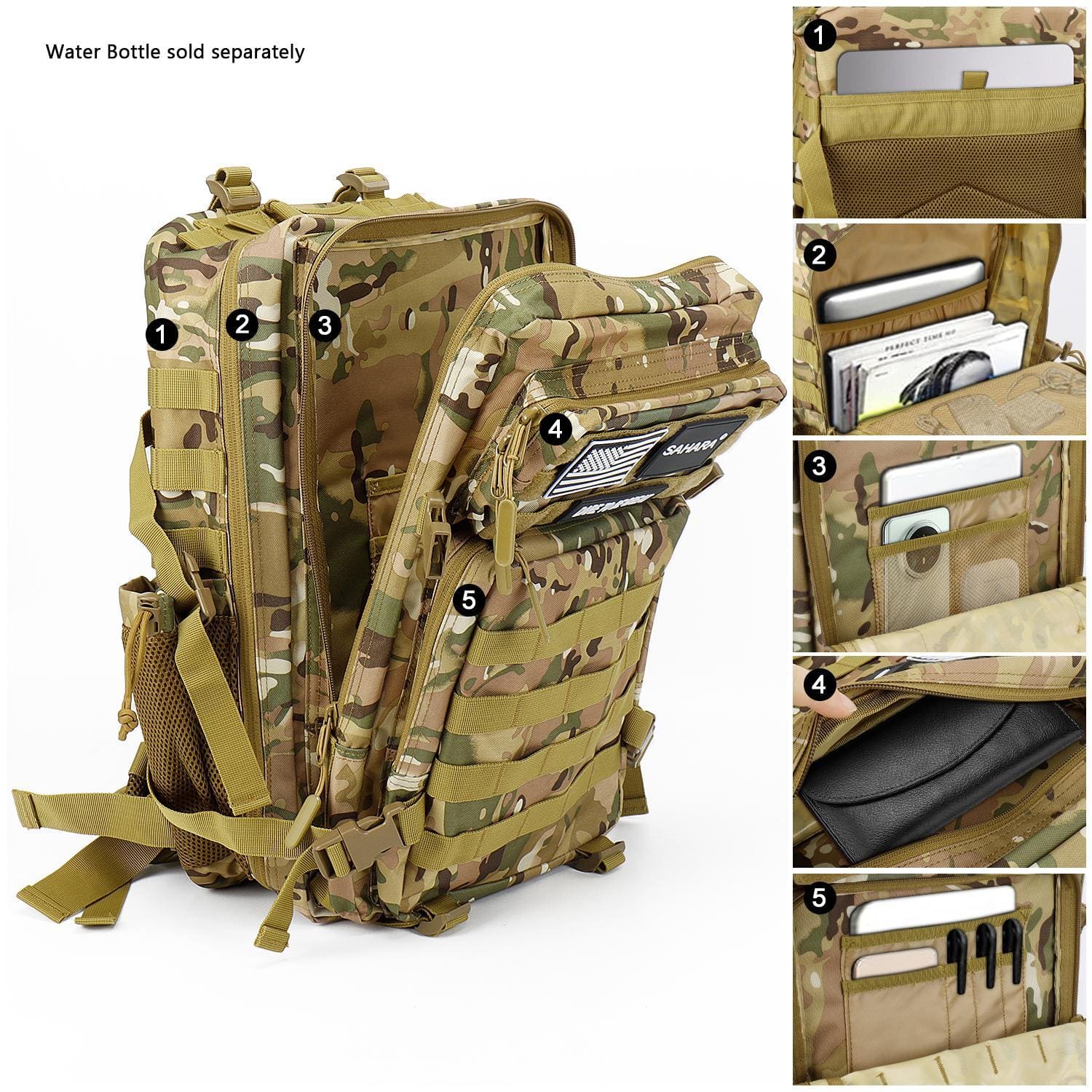 Raider Series Travel Bag & Laptop Backpack for Laptops up to 17.3-inch