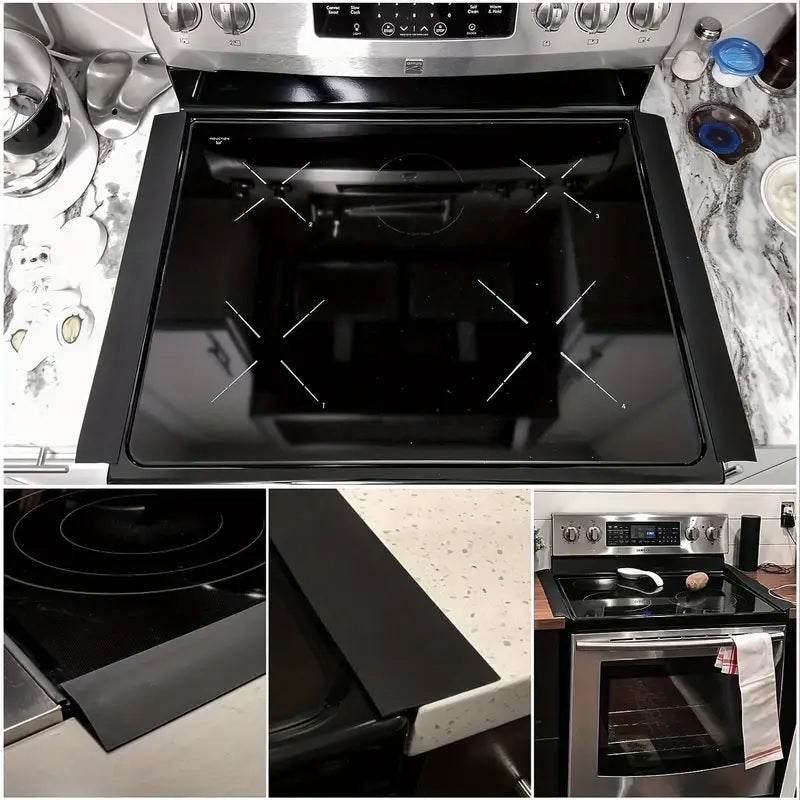 Silicone Gap Sealing Strip for Kitchen Stove and Counter Protection – Anti-Oil and Spill Proof