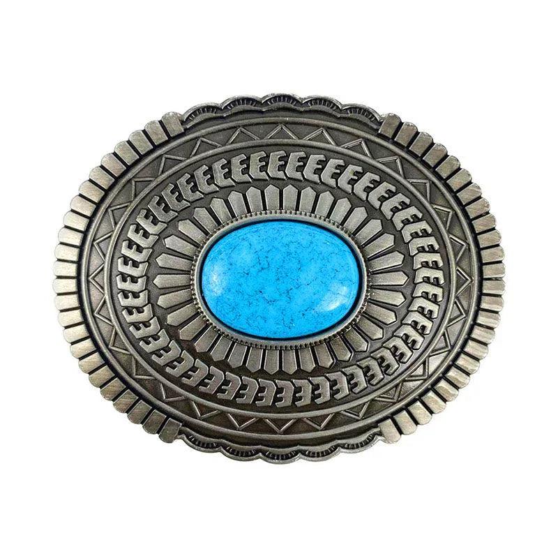TOPACC Oval Turquoise Buckle#2 Copper/Bronze - Gifts for You 'n Me