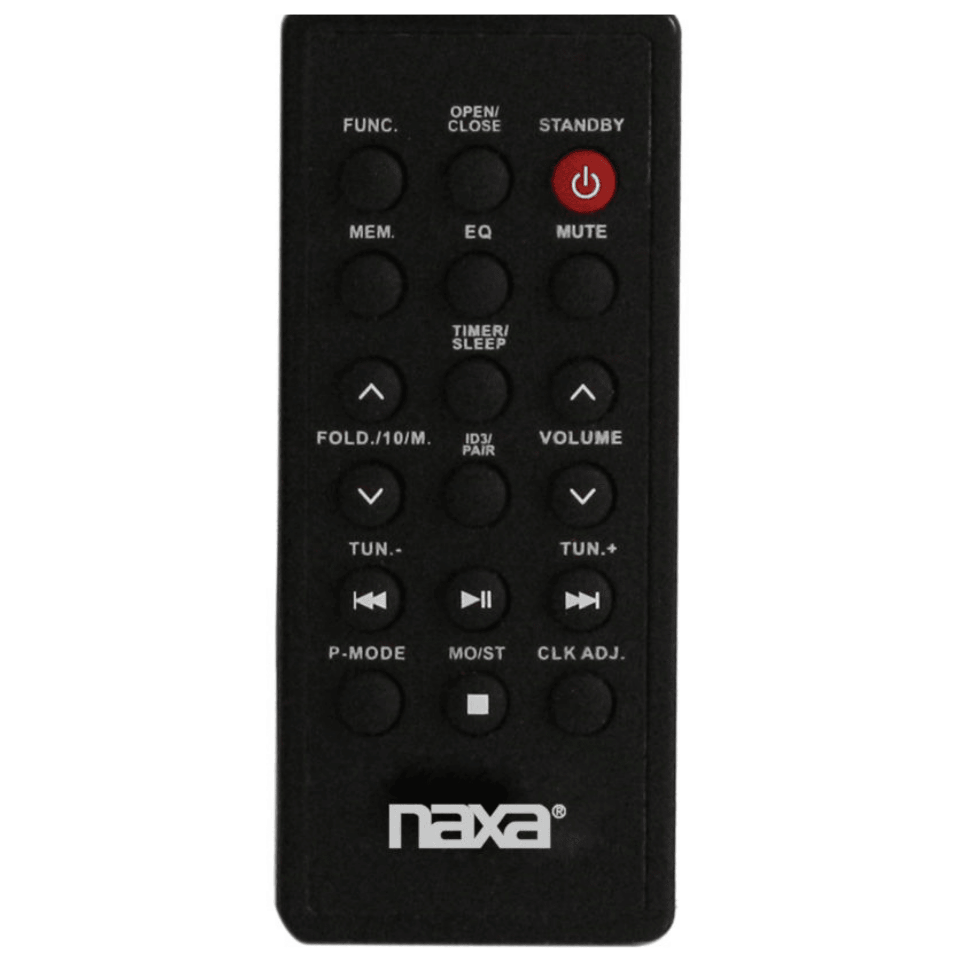 Naxa MP3/CD Bass Reflex Bluetooth Boombox - Refurbished