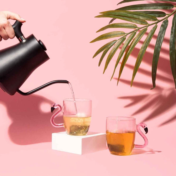 3D Flamingo Glass Mugs
