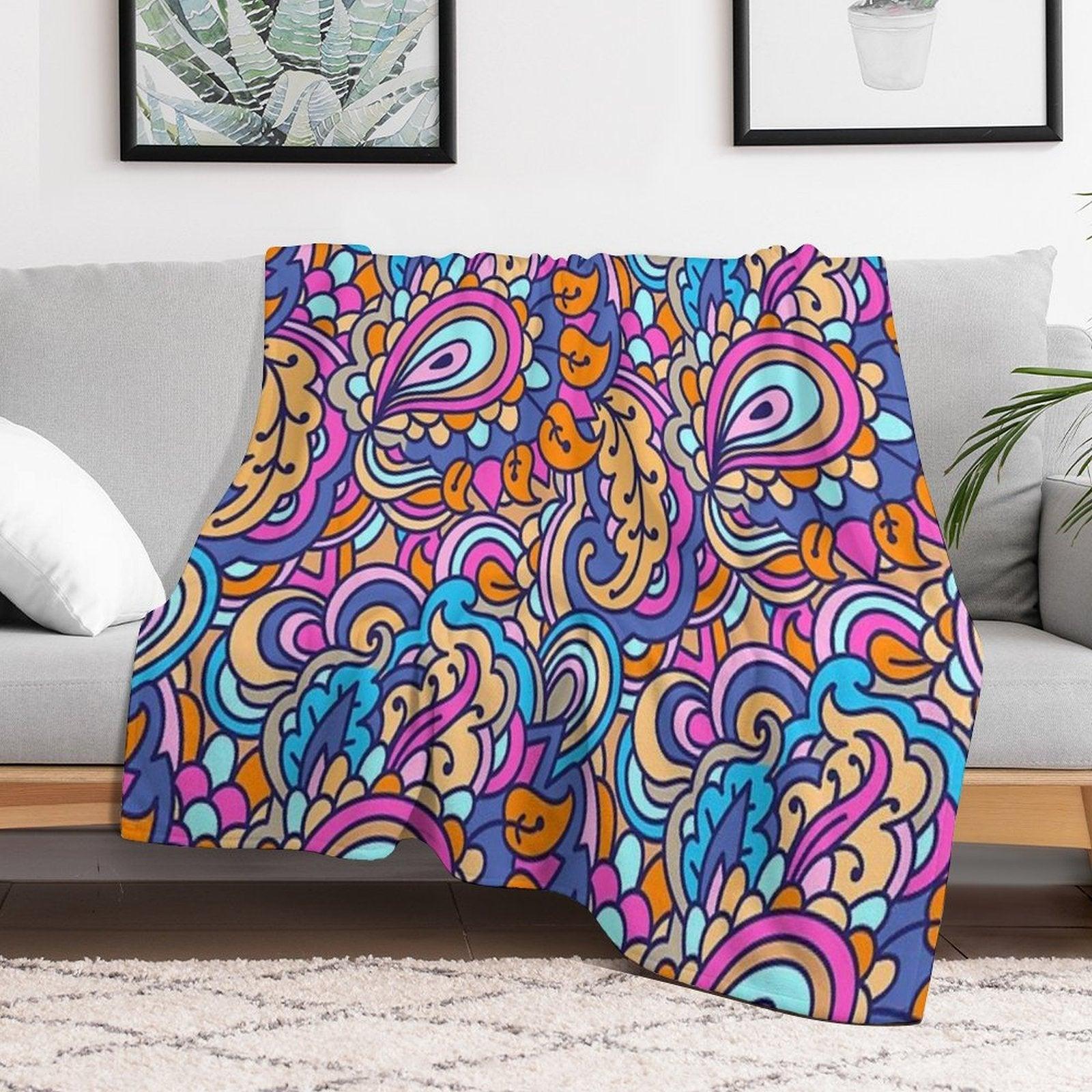 Abstract Pattern 3 Throw Blanket