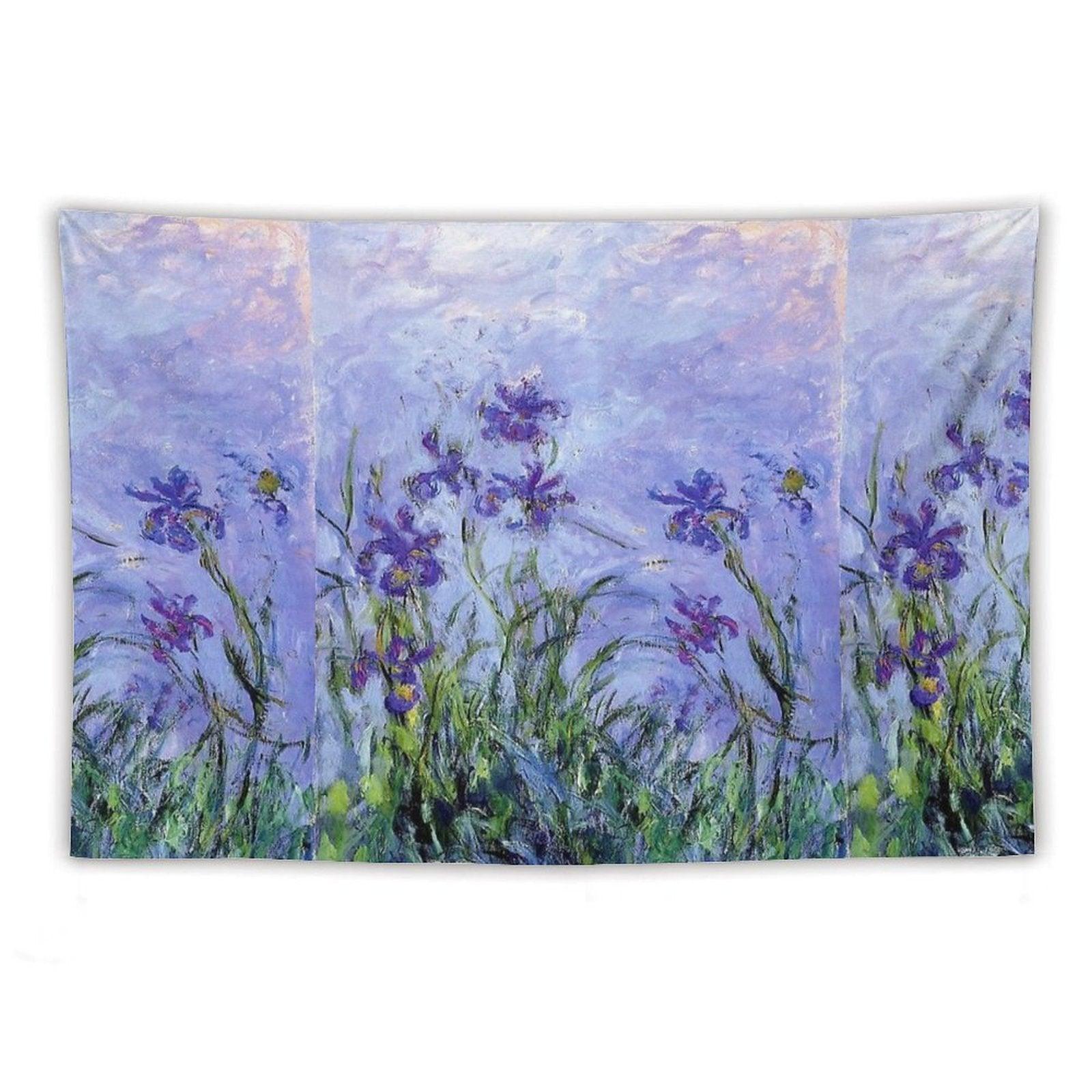 Claude Monet  Lilac Irises 1914 Tapestry
