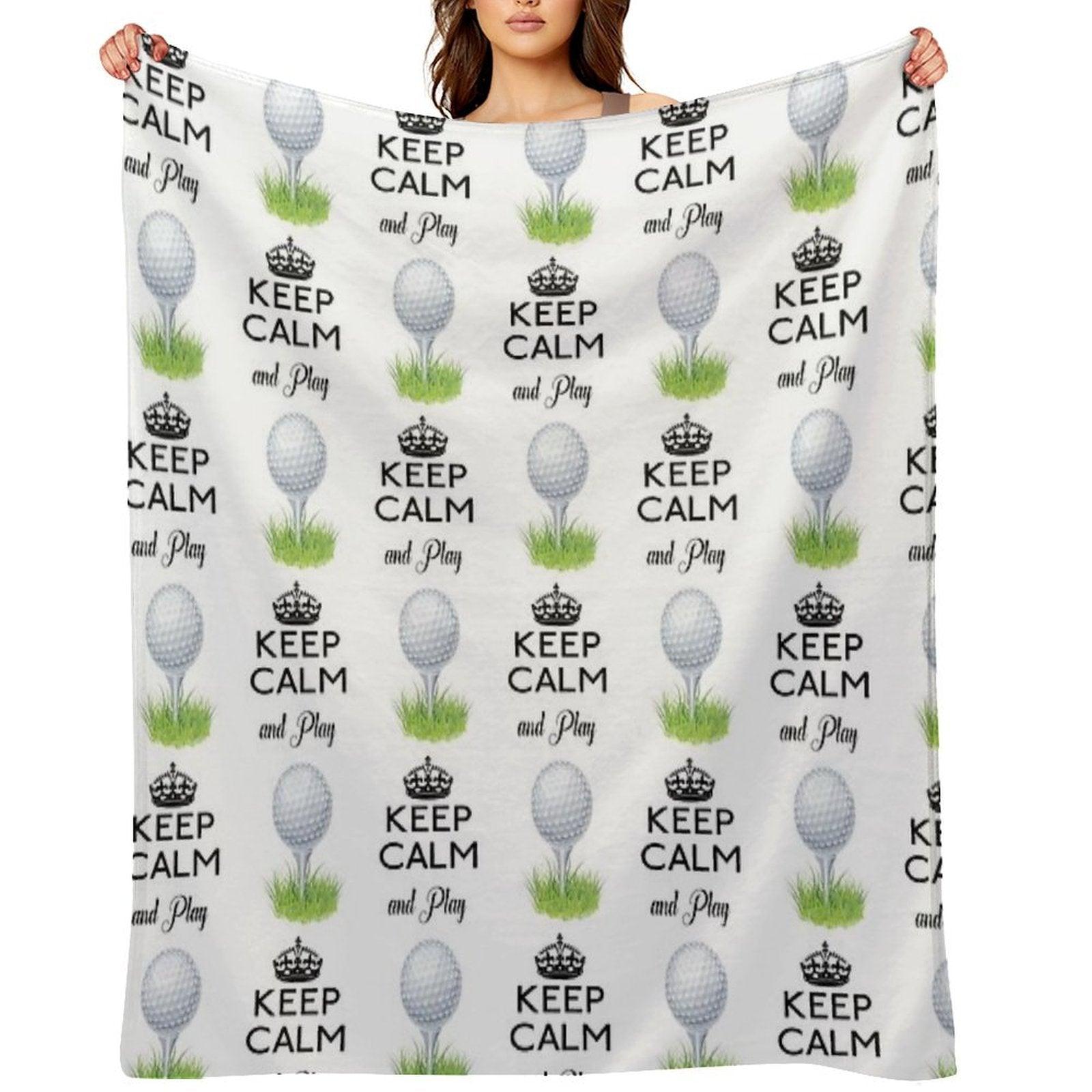 Golf Throw Blanket