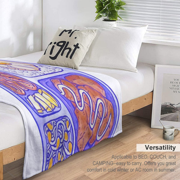 Lunch Box Premium Throw Blanket