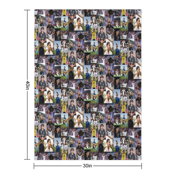 Jude Bellingham Collage Comfort Throw Blanket