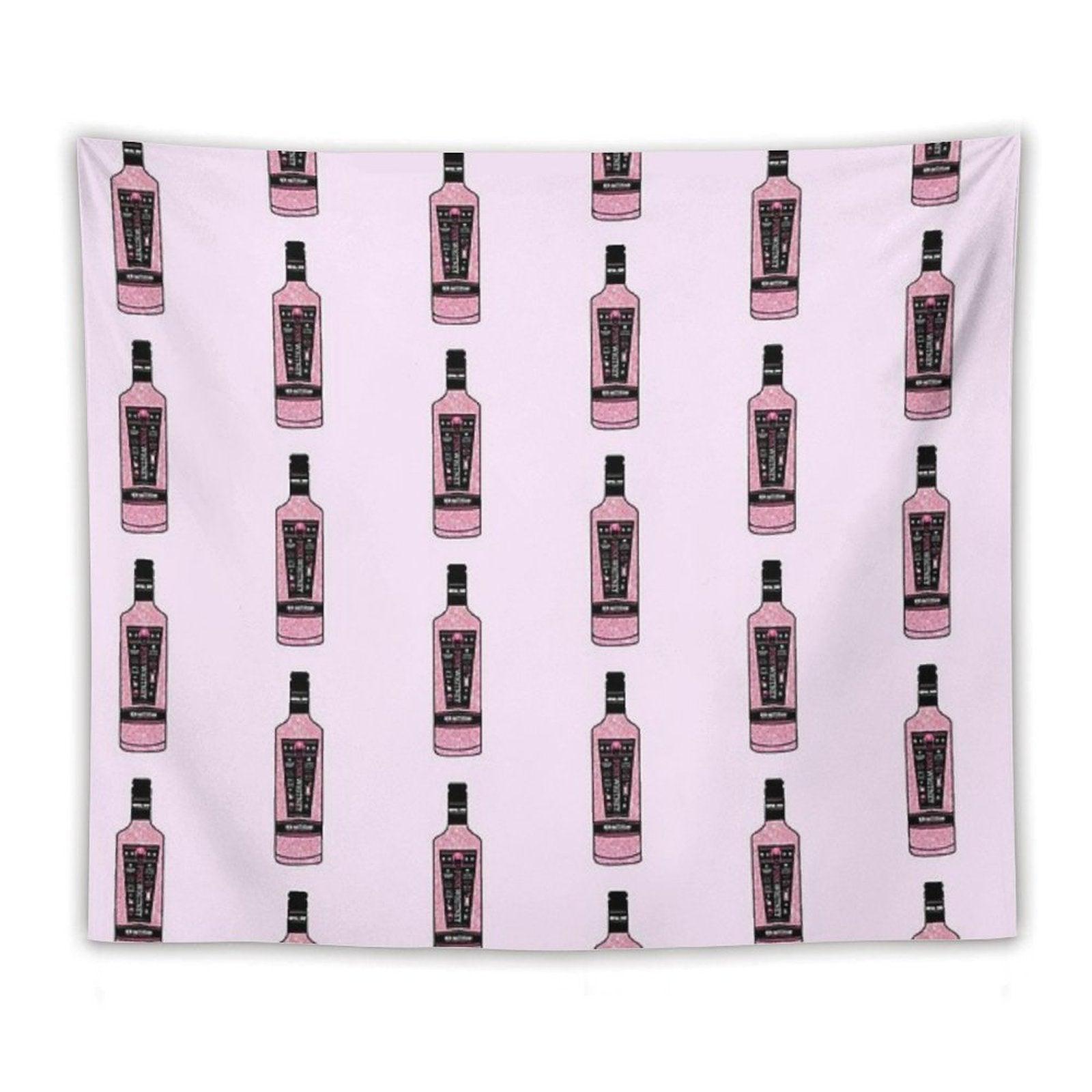 Pink Whitney Glitter Tapestry