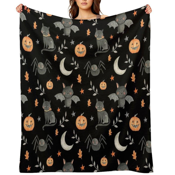 HALLOWEEN PARTY Throw Blanket