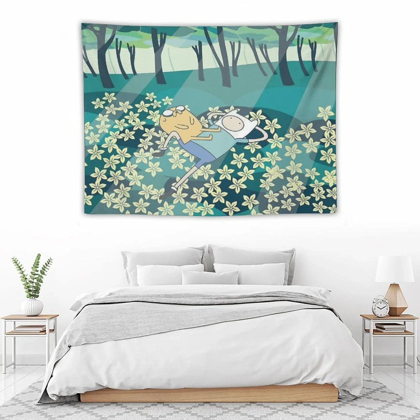Field of Flowers (Adventure Time) Tapestry