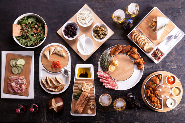 Symphony Appetizer Serving Tray Set Picnic Time Family of Brands