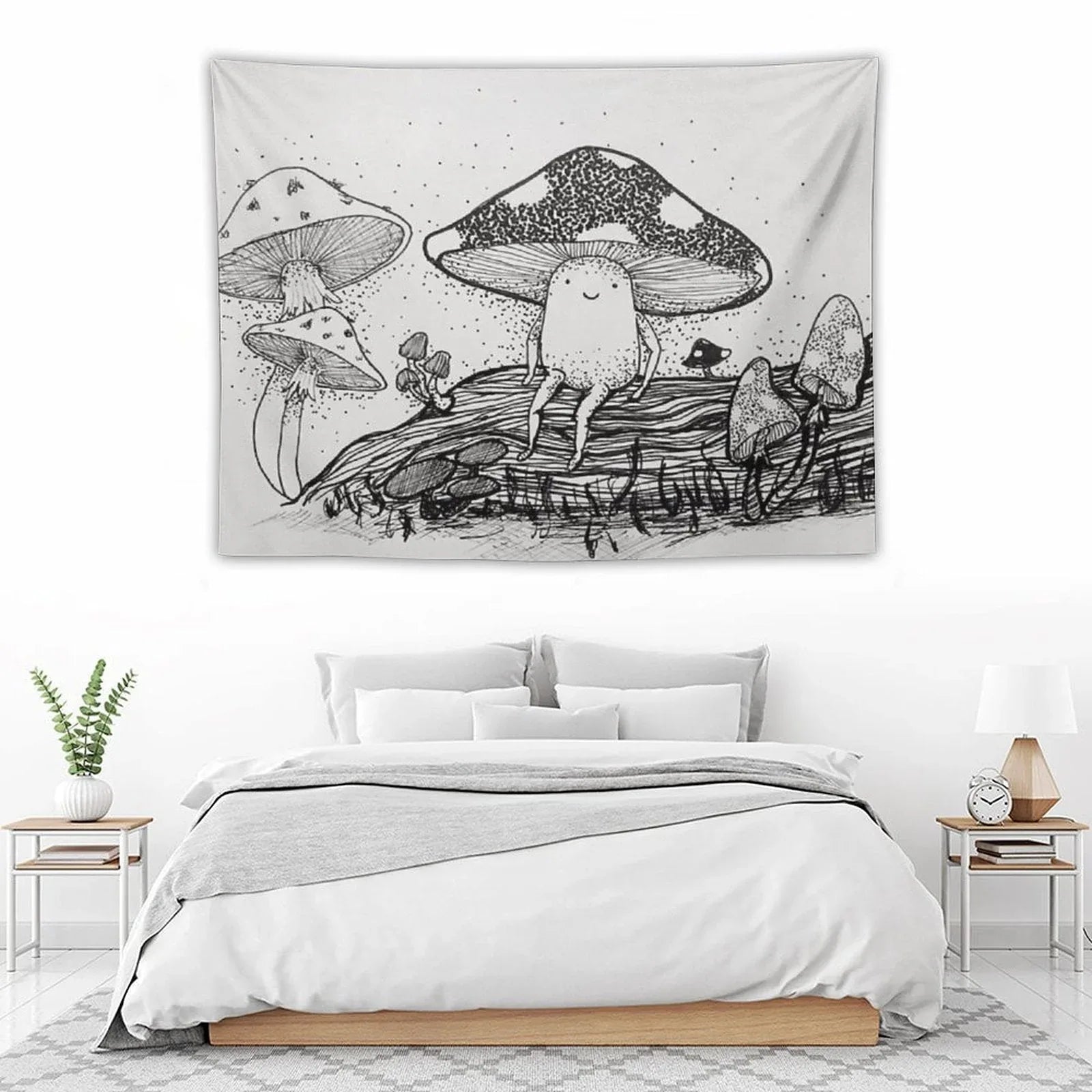 Little Mushroom Tapestry