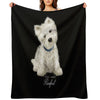 Pawfect Lovely Westie Gift-ready Throw Blanket