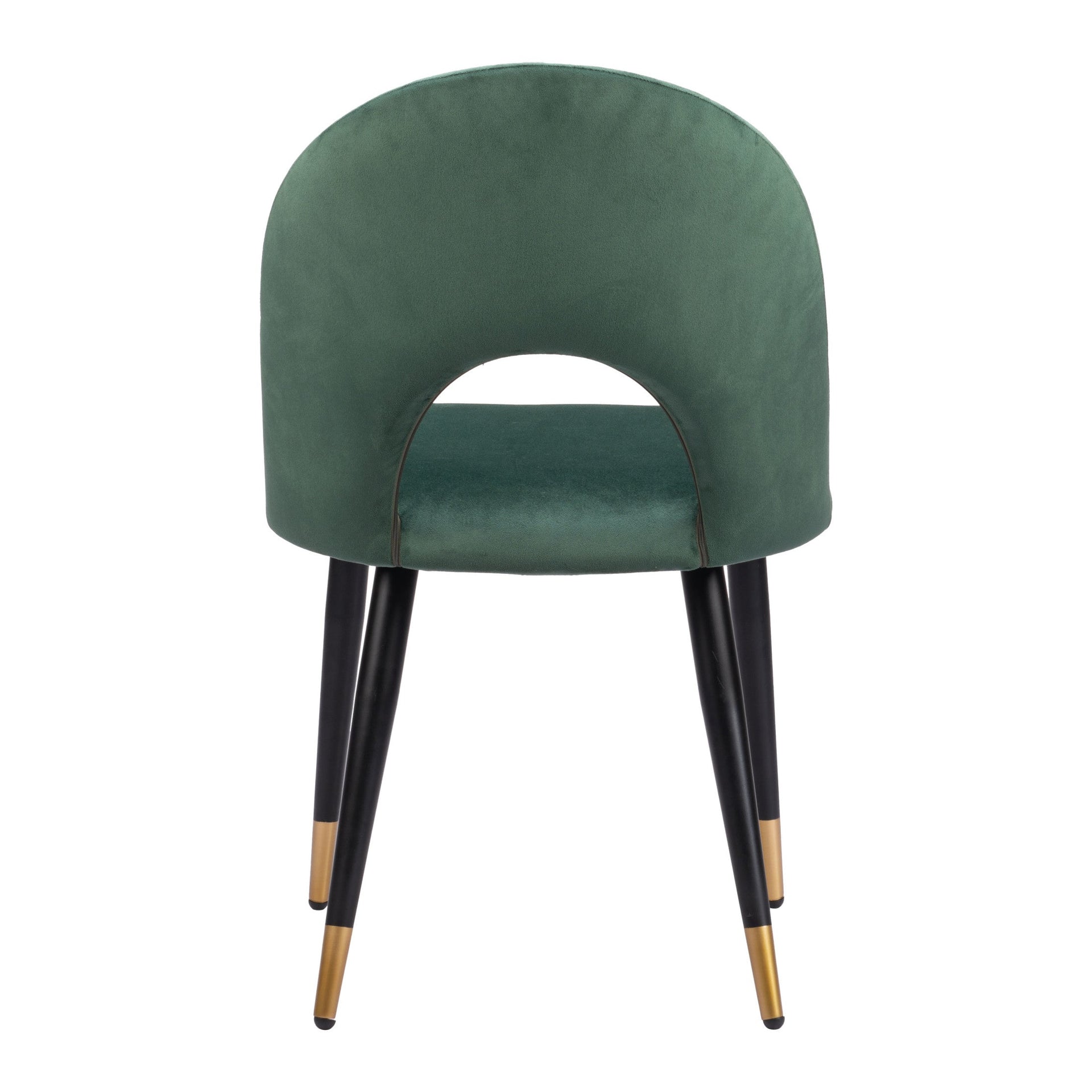 Menlo Dining Chair (Set of 2) Green by Zuo Modern