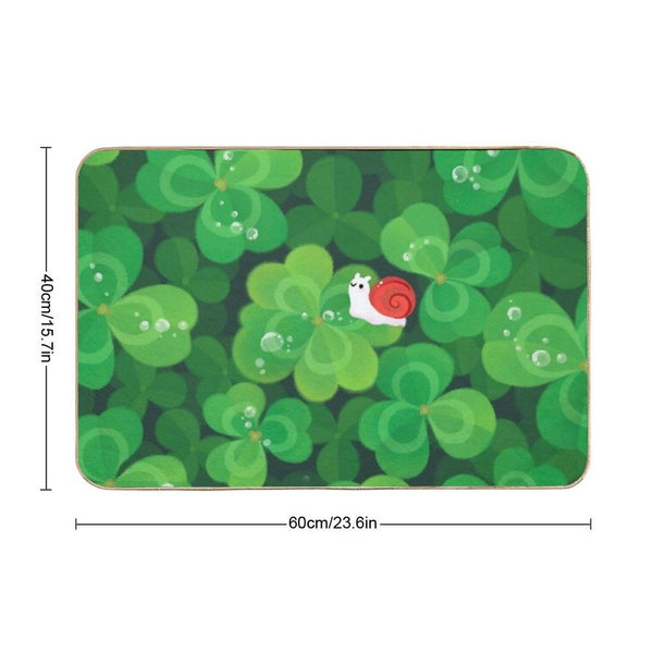 Happy Lucky Snail Bath Mat