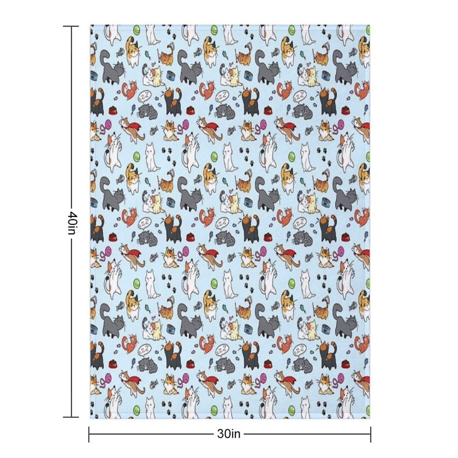Cats!! Throw Blanket