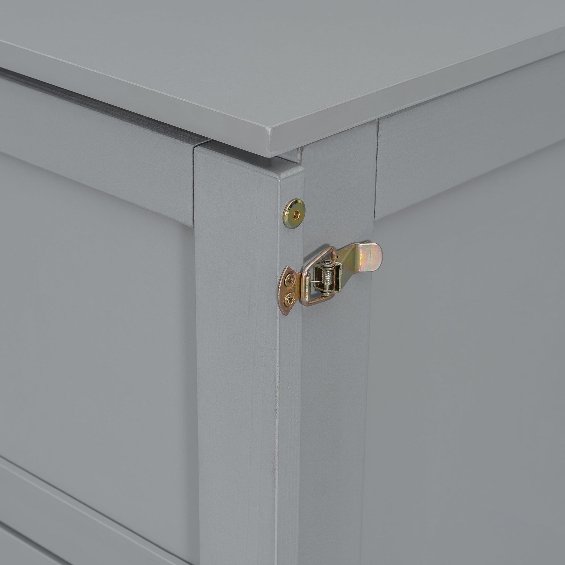 Queen Size Murphy Bed, Gray