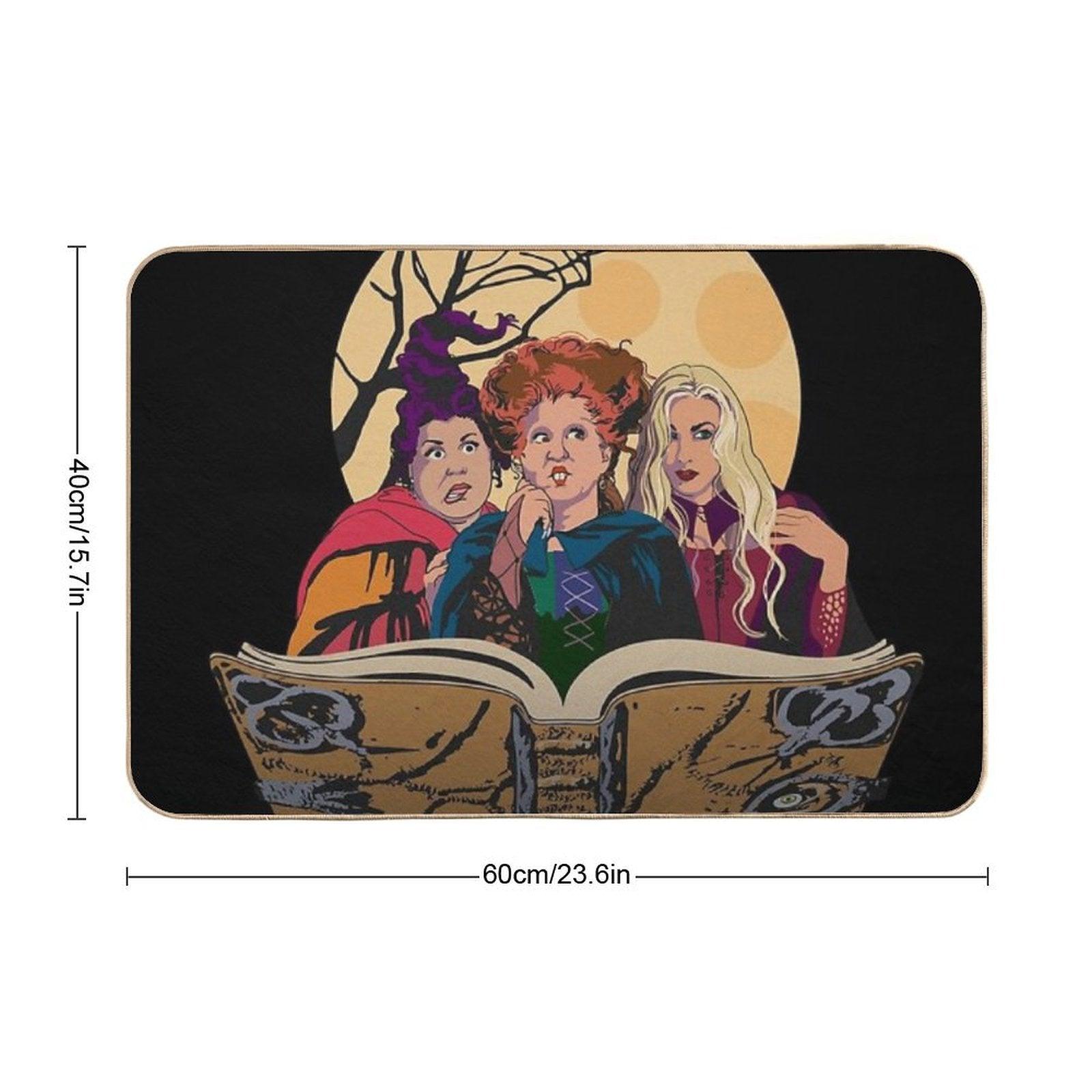 Hocus Pocus Sanderson Sisters Bath Mat