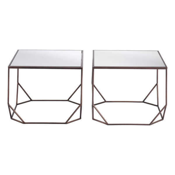 Arzon Coffee Table Set (2-Piece) Bronze