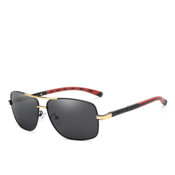 Brand Designer Men's Aluminum Magnesium Sun Glasses Polarized Mirror Lens Male Eyewear Sunglasses For Men
