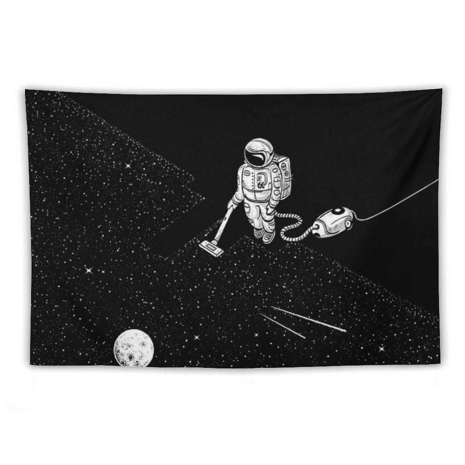 Space Cleaner Tapestry