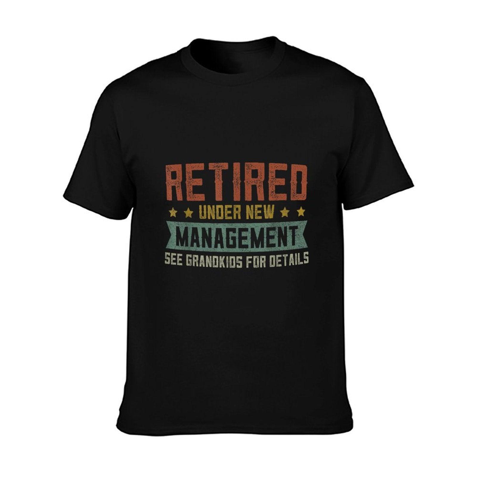 Fathers Day Retired Grandpa Shirts, Funny Retirement T-Shirt