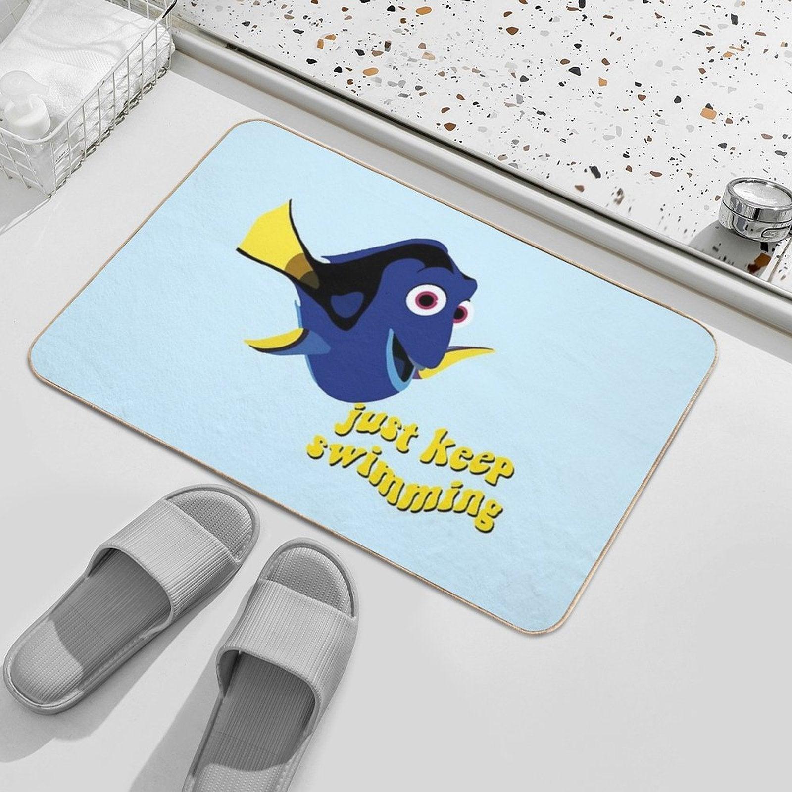 Dory Just Keep Swimming Bath Mat