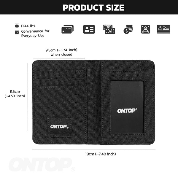 Vertical Bifold Wallet Card Holder