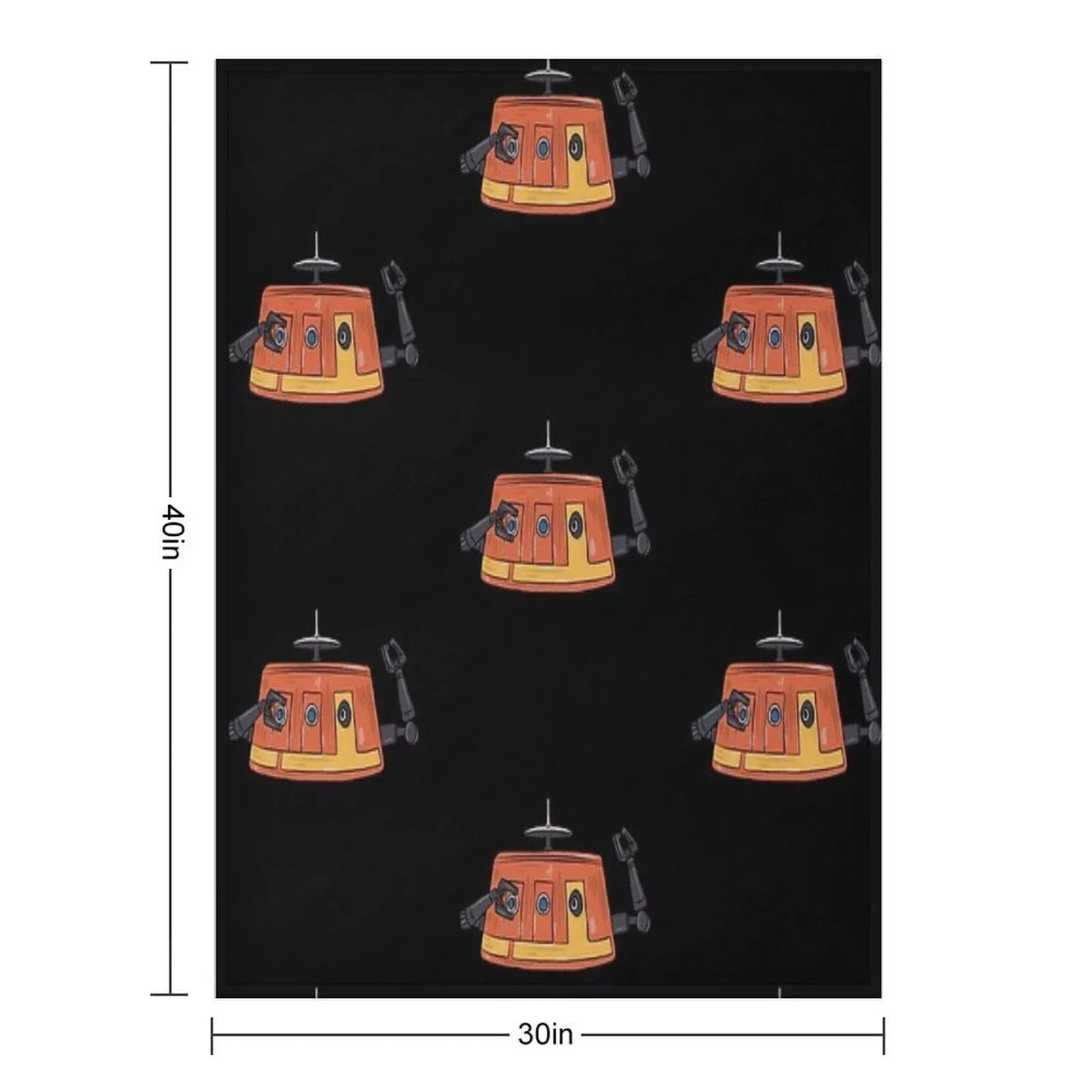 Chopper Throw Blanket
