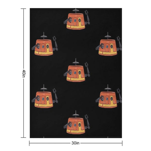 Chopper Throw Blanket