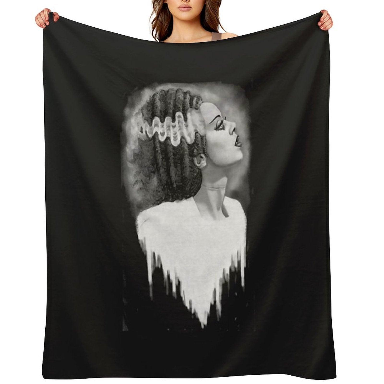 Bride of Frankenstein Throw Blanket