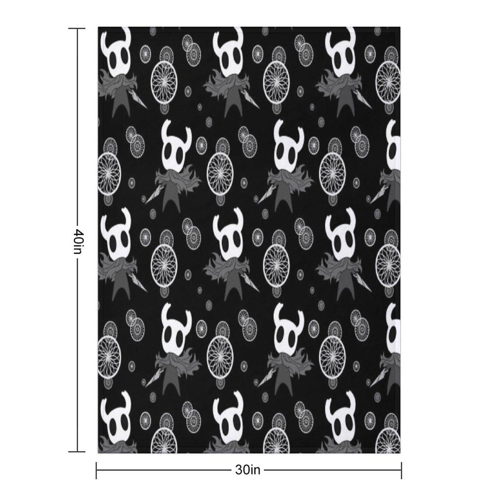 Hollow Knight Pattern Throw Blanket