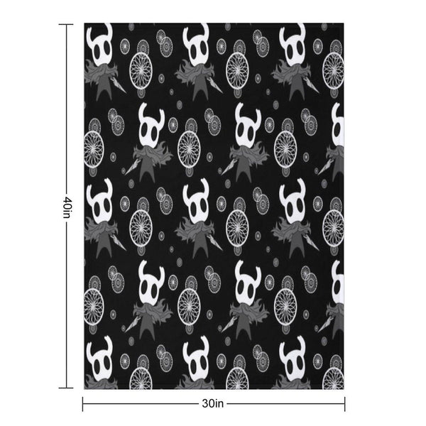 Hollow Knight Pattern Throw Blanket