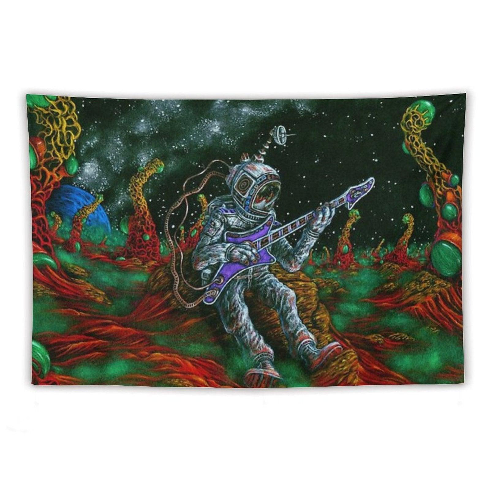 MUSIC IS HIS OXYGEN! Tapestry