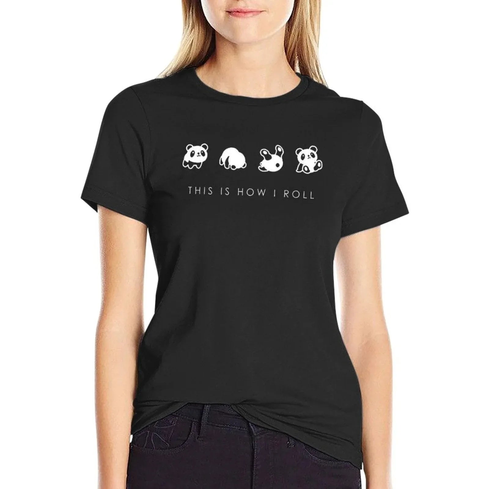 THIS IS HOW I ROLL  Slim-fit Cut T-Shirt