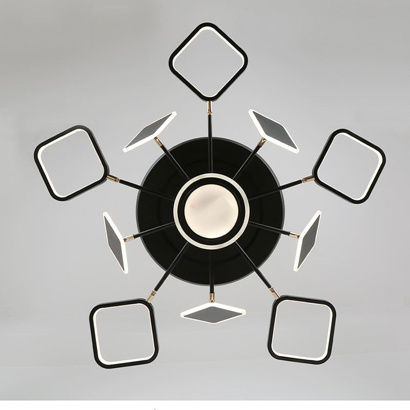 Nordic Ceiling Fans With LED Light Remote Control Ceiling Decorbites