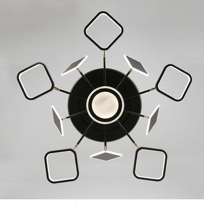 Black Nordic Ceiling Fan
