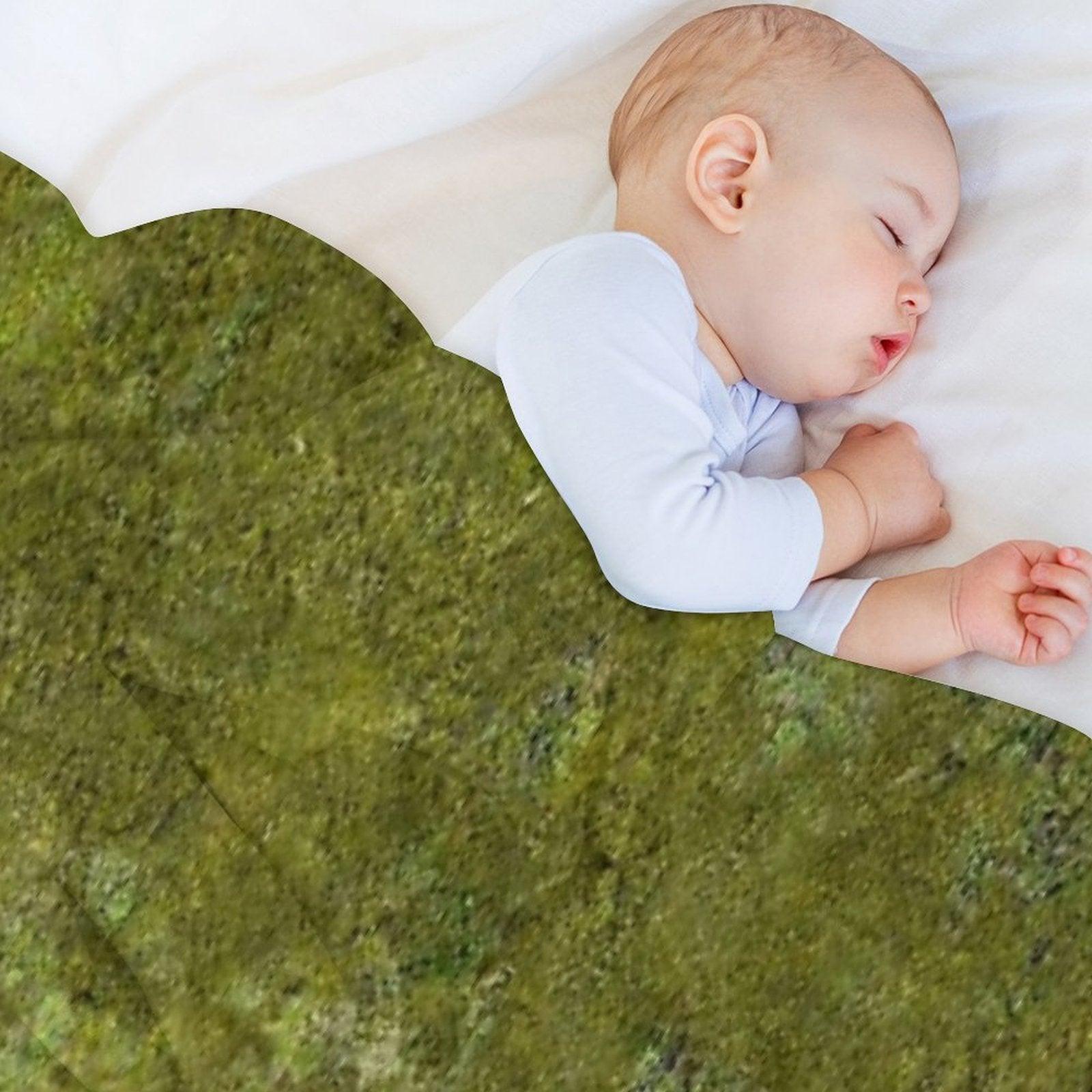 Grass Battlemat 36x36 Throw Blanket
