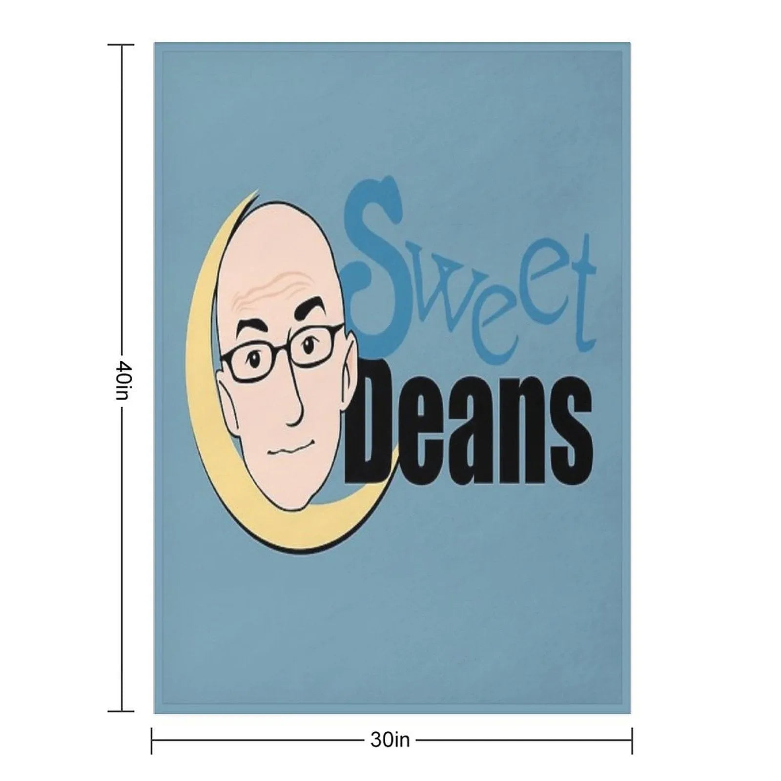 Sweet Deans Throw Blanket