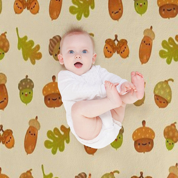 Acorns Gift-ready Throw Blanket