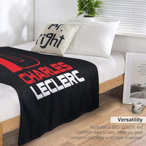 Charles Leclerc 16 V3 Compact Throw Blanket