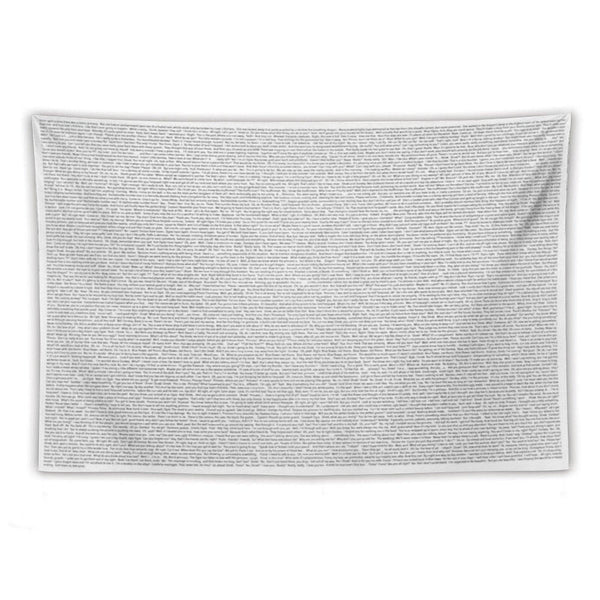 Entire Shrek Script Tapestry