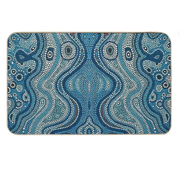 Australian Aboriginal Art Bath Mat